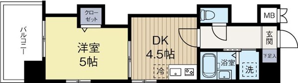 博多駅 徒歩7分 6階の物件間取画像